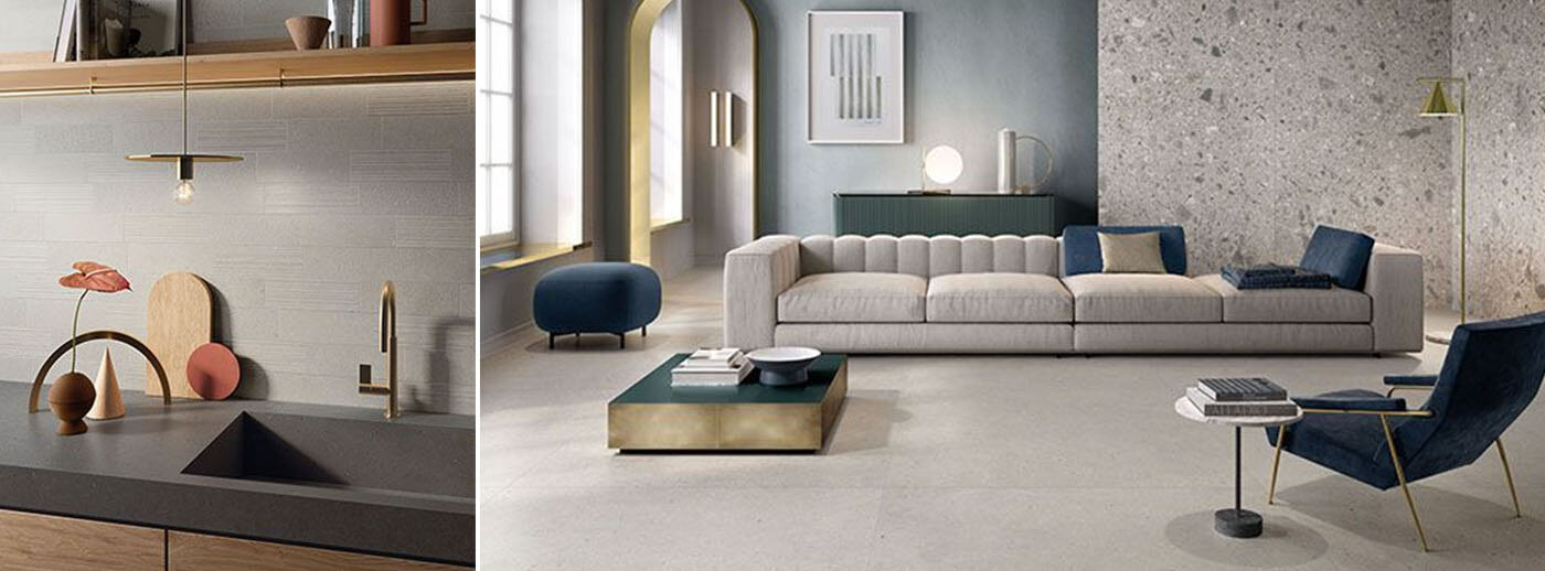 Italgraniti Silver Grain & Ceppo di Gre tegels