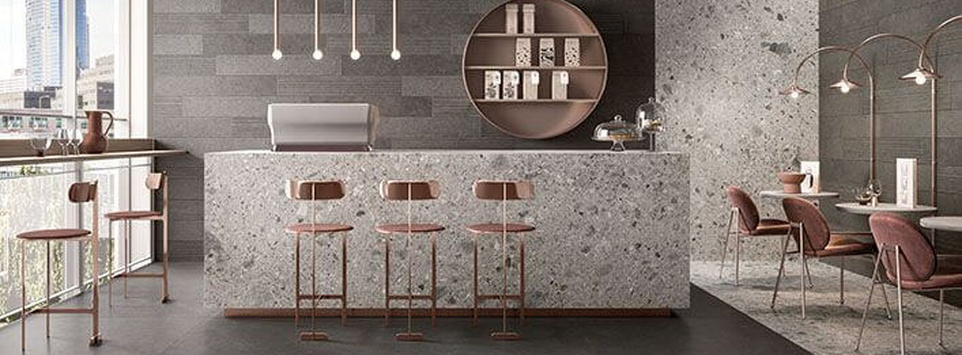 Italgraniti Silver Grain & Ceppo di Gre tegels