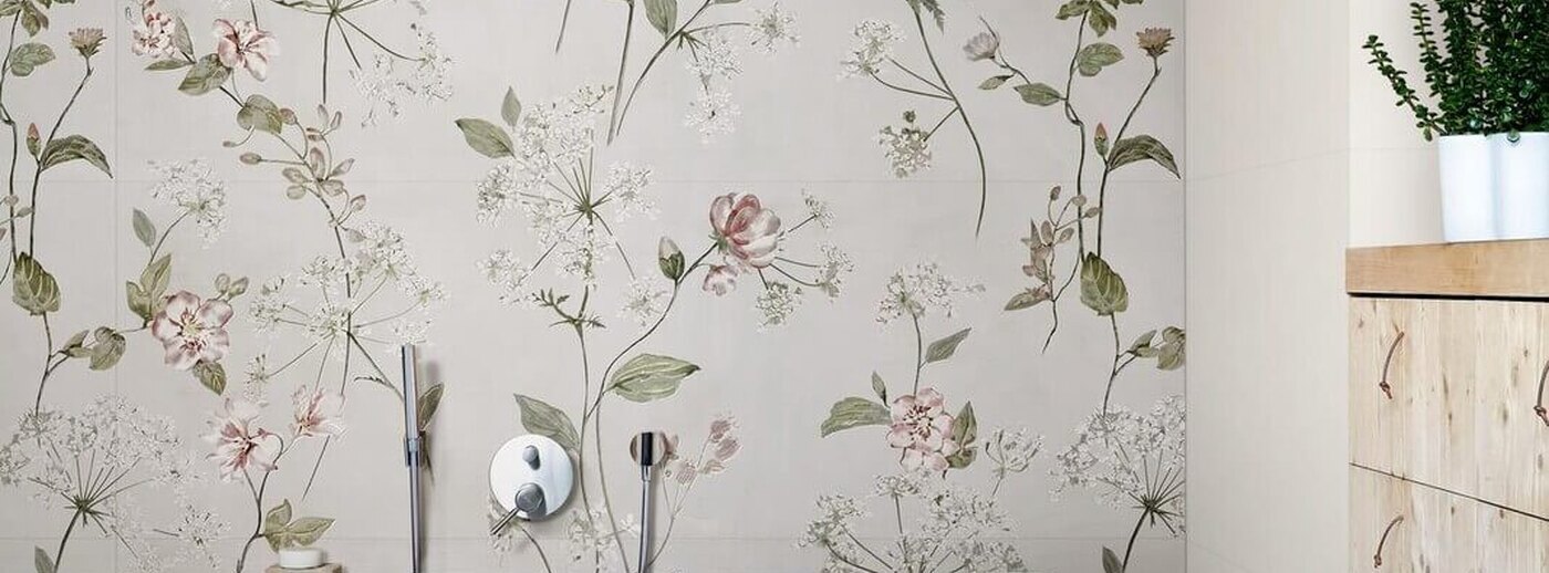 Marazzi White Deco tegels